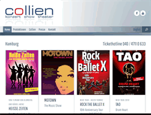Tablet Screenshot of collien.com